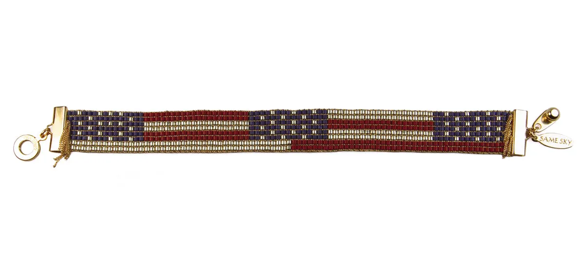 American Flag Bracelet